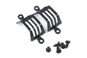 Yeah Racing Black Steel TRX-4 & TRX-6 Mercedes G500 & G63 Front Lamp Guard Set 2Pcs image 40875