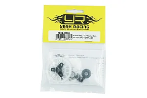 Yeah Racing 70T 48dp/0.5Mod Spur Gear with Aluminium Adapter Set - Black image 40882