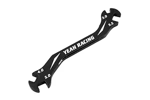 Yeah Racing Black Aluminium 3.0mm, 4.0mm, 5.0mm & 5.5mm Turnbuckle Spanner image 40893