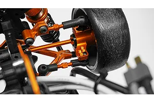 Yeah Racing Orange Aluminium Rear Y Suspension Arm Set 2Pcs image 40910