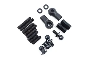 Yeah Racing Orange Aluminium Rear Y Suspension Arm Set 2Pcs image 40911