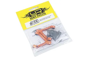 Yeah Racing Orange Aluminium Rear Y Suspension Arm Set 2Pcs image 40912