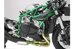 Tamiya 1/12 Kawasaki Ninja H2 Carbon Motorcycle Plastic Model Kit image 40962