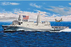 Trumpeter 1/350 USS New York LPD-21 Amphibious Transport Dock Plastic Model Kit image 41028