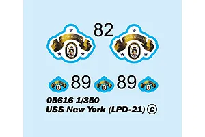 Trumpeter 1/350 USS New York LPD-21 Amphibious Transport Dock Plastic Model Kit image 41031