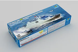 Trumpeter 1/700 PLA Navy Type 071 Amphibious Transport Dock Plastic Model Kit image 41048
