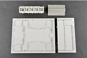 Trumpeter 1/100 Courtyard House (Beijing Siheyuan) Scaled Plastic Model Kit image 41078