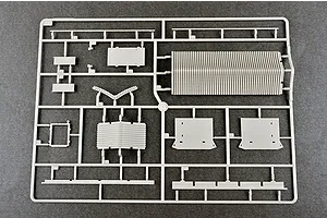 Trumpeter 1/100 Courtyard House (Beijing Siheyuan) Scaled Plastic Model Kit image 41079