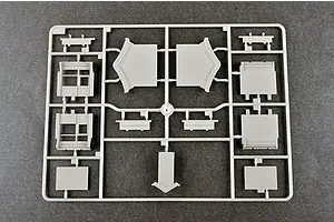 Trumpeter 1/100 Courtyard House (Beijing Siheyuan) Scaled Plastic Model Kit image 41081