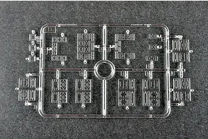 Trumpeter 1/100 Courtyard House (Beijing Siheyuan) Scaled Plastic Model Kit image 41083