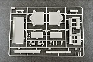 Trumpeter 1/100 Courtyard House (Beijing Siheyuan) Scaled Plastic Model Kit image 41085