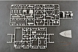 Trumpeter 1/350 USS Langley CV-1 Aircraft Carrier Plastic Model Kit image 41145