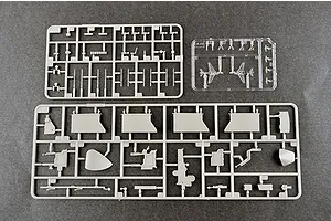 Trumpeter 1/700 USS John F. Kennedy CV-67 Aircraft Carrier Plastic Model Kit image 41196