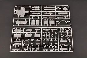 Trumpeter 1/350 HMS Warspite 1942 Battleship Plastic Model Kit image 41249