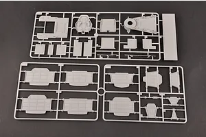 Trumpeter 1/350 HMS Warspite 1942 Battleship Plastic Model Kit image 41251