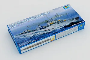 Trumpeter 1/700 German Zerstorer Z-43 1944 Destroyer Plastic Model Kit image 41338
