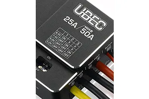 Hobbywing High Voltage UBEC 9v-80v Input 5.2v/8.4v 25A/50A Output image 41382