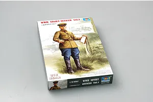 Trumpeter 1/16 WWII Soviet Officer (Vol.1) Scaled Plastic Model Kit image 41391