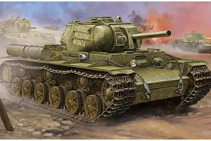 Trumpeter 1/35 Soviet KV-8S Heavy Tank Scaled Plastic Model Kit