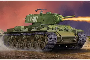 Trumpeter 1/35 Soviet KV-8S Welded Turret Tank Scaled Plastic Model Kit