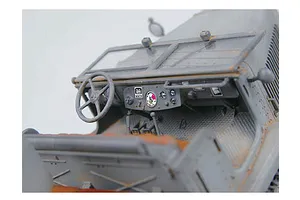 Trumpeter 1/35 German Half-Track w/ 20mm Flakvierling (Sd.Kfz7/1) & w/ Sd.Anhanger 51 Scaled Plastic Model Kit image 41527