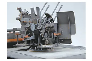 Trumpeter 1/35 German Half-Track w/ 20mm Flakvierling (Sd.Kfz7/1) & w/ Sd.Anhanger 51 Scaled Plastic Model Kit image 41543