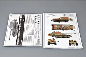 Trumpeter 1/35 German Geschutzwagen Tiger Fur 17cm Kanone 72 (sf) Self-Propelled Gun Scaled Plastic Model Kit image 41609