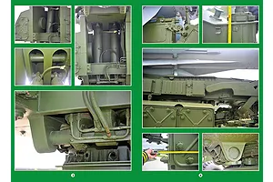 Trumpeter 1/35 Russian 5V28 of 5P72 Launcher SAM-5 Scaled Plastic Model Kit image 41631