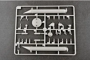 Trumpeter 1/35 Russian 5V28 of 5P72 Launcher SAM-5 Scaled Plastic Model Kit image 41640