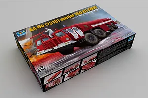 Trumpeter 1/35 AA-60 (73100) Model 160.01 Aircraft Rescue & Fire Fighting Truck Scaled Plastic Model Kit image 41643