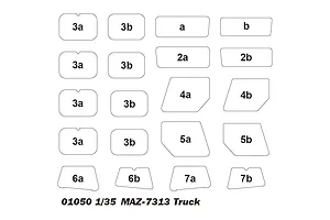 Trumpeter 1/35 AA-60 (73100) Model 160.01 Aircraft Rescue & Fire Fighting Truck Scaled Plastic Model Kit image 41645