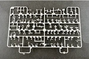 Trumpeter 1/35 Russian BREM-1 Armoured Recovery Vehicle Scaled Plastic Model Kit image 41664