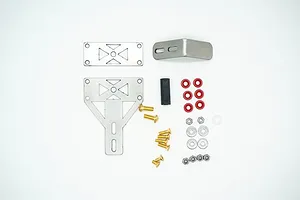 GPM 1/10 Stainless Steel Spare Tyre Mount image 41673