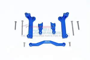 GPM Blue Aluminium Maxx 4S Front Shock Tower Mount image 41679