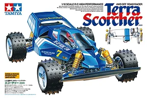 Tamiya Terra Scorcher RC Buggy Electric 4WD 1/10 Scale Kit image 41709