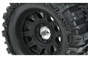 Pro-Line Silver Aluminium 8x32mm to 17mm Hex Adapters 2Pcs image 41838