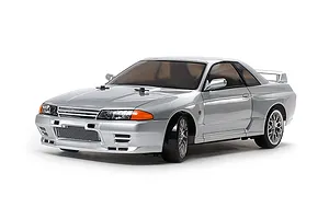 Tamiya 1/10 Nissan R32 GT-R Unpainted Body Shell w/ Decals image 41910