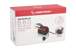 Hobbywing QuicRun WP-880 80A Dual Motor Waterproof Brushed ESC image 41936