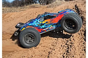 Traxxas 2.8" Sledgehammer Extreme Tyres on Black Rims - Glued Wheels 2Pcs image 41944