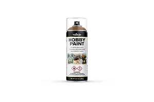 Vallejo Aerosol Leather Brown Hobby Spray Paint 400ml