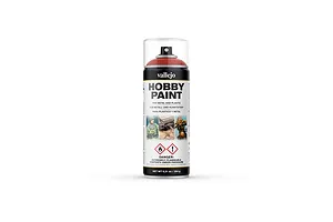 Vallejo Aerosol Scarlet Red Hobby Spray Paint 400ml
