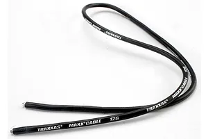 Traxxas Maxx Cable 12AWG Black Silicone Wire 650mm