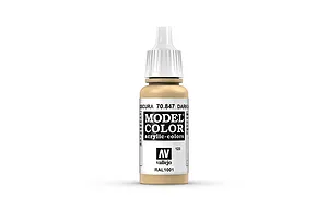 Vallejo Model Colour Dark Sand Acrylic Paint 17ml