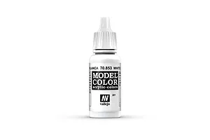 Vallejo Model Colour White Glaze Acrylic Paint 17ml