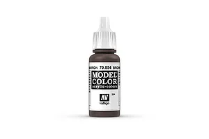 Vallejo Model Colour Brown Glaze Acrylic Paint 17ml