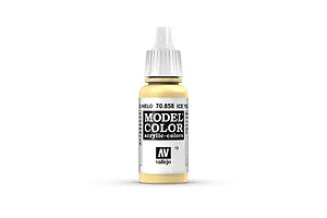 Vallejo Model Colour Ice Yellow Acrylic Paint 17ml