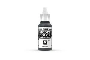 Vallejo Model Colour Black Grey Acrylic Paint 17ml