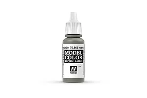 Vallejo Model Colour Metallic Oily Steel Acrylic Paint 17ml