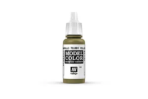 Vallejo Model Colour Yellow Green Acrylic Paint 17ml image 42157