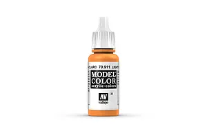 Vallejo Model Colour Light Orange Acrylic Paint 17ml